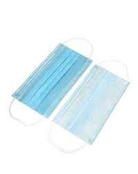 Quality Civilian Single Use Disposable Pollution Mask , Disposable Blue Mask For Men And Women wholesale