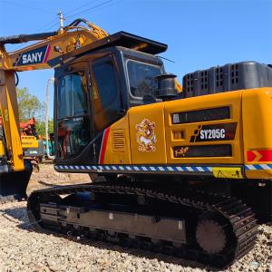 Quality High Force Used Sany Excavators Sy205 20Ton Crawler Excavator wholesale
