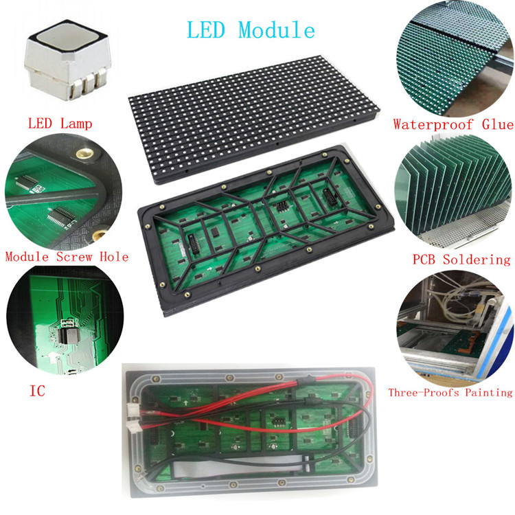 Video Pixel Pitch 10mm Outdoor P10 LED Advertising Stadium Display