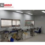 Sandwich panel wall medical clean room
