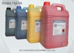 Multi - Color Safe Solvent Printing Ink , Konica 14 PL High Compatibility