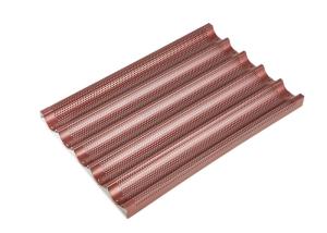 Quality 5 Rows Non Stick Aluminum Steel Baguette Tray wholesale