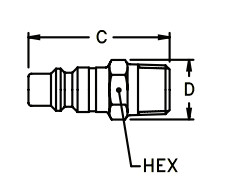 Premium automatic one-way shut off quick disconnect coupling Pneumatic Quick Coupling