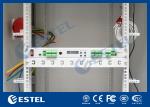 Aluminum Steel Thermostatic Outdoor Power Cabinet Cutomized 900×900×2100 mm