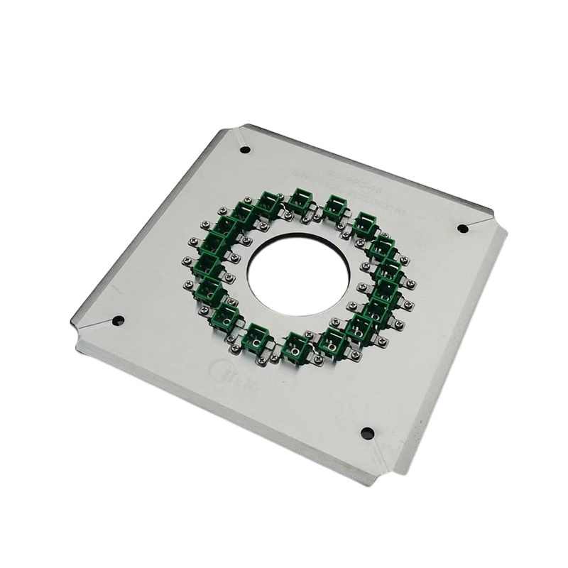 Optical Fiber 18 Connector SC/APC Polisher Fixture / Jig