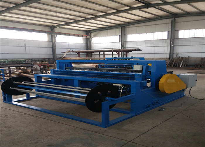 6mm-12mm Crimped Wire Mesh Weaving Machine High Speed Running Smoothly
