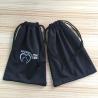 Buy cheap Microfiber Packaging Drawstring Bag , Black Color 3D Glasses Bag With Custom from wholesalers