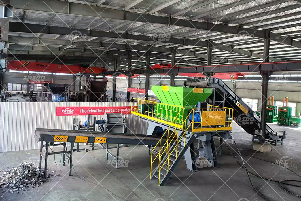 Car Frame Shredder Car Shell Shredder Pre Car Shredder Metal Recycling Plant