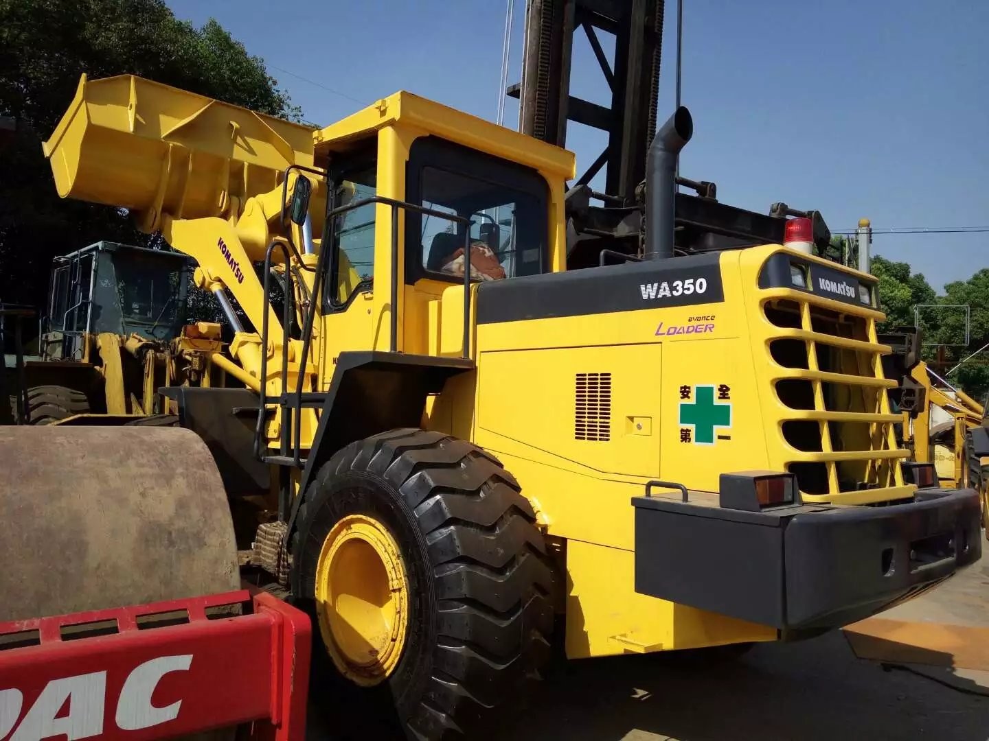 Original Japan Used Komatsu WA350-3 Wheel Loader In Good Condition