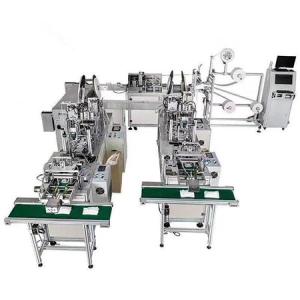 Quality Stable Automatic Face Mask Making Machine , 5 Layer Face Mask Production Line wholesale