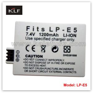 Quality Camera battery LP-E5 for Canon wholesale