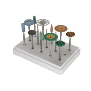 Quality Multi Color Zirconia Polishing Bur Kit Lisi Block Wheel Stone wholesale