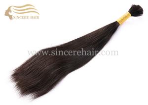 Quality Hot Sell 50 CM Virgin Human Hair Bulk for sale - 20 Inch Straight Bulk Human Hair Extensions For Sale wholesale