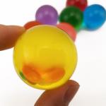 Transparent Clear Acrylic Contact Juggling Ball 70mm 75mm Color Customized