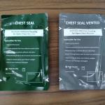 Emergency Wound Dressing Bandage Chest Seal Vented IFAK Supplies Penetrating