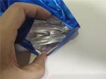 Versatile Aluminum Foil Stand Up Pouch Blue High Temperature Resistance