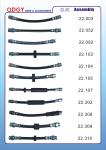 DOT SAE J1401 & FMVSS106 3.2MM*10.5MM 1 / 8 hydraulic brake hose assembly