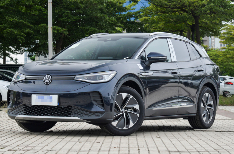 VW ID4 CROSS PURE+ Long Range Car 600km Grey White Compact Suv