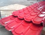 Decoiling Corrugated Galvanized Colour Coated Roofing Sheet Anticorrosion