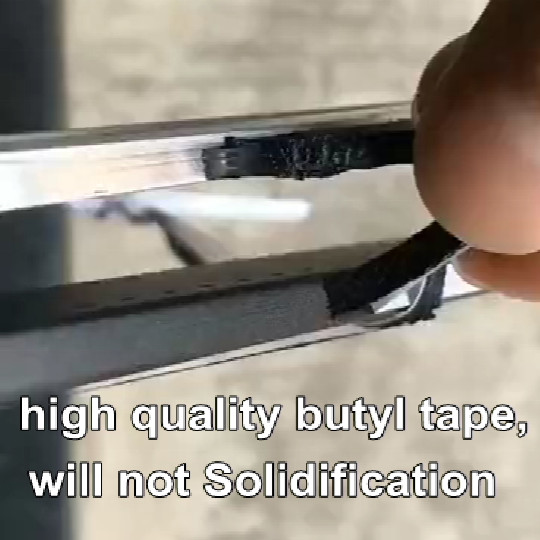 MSDS Double Sided Butyl Tape For Metal Roofing Windshield