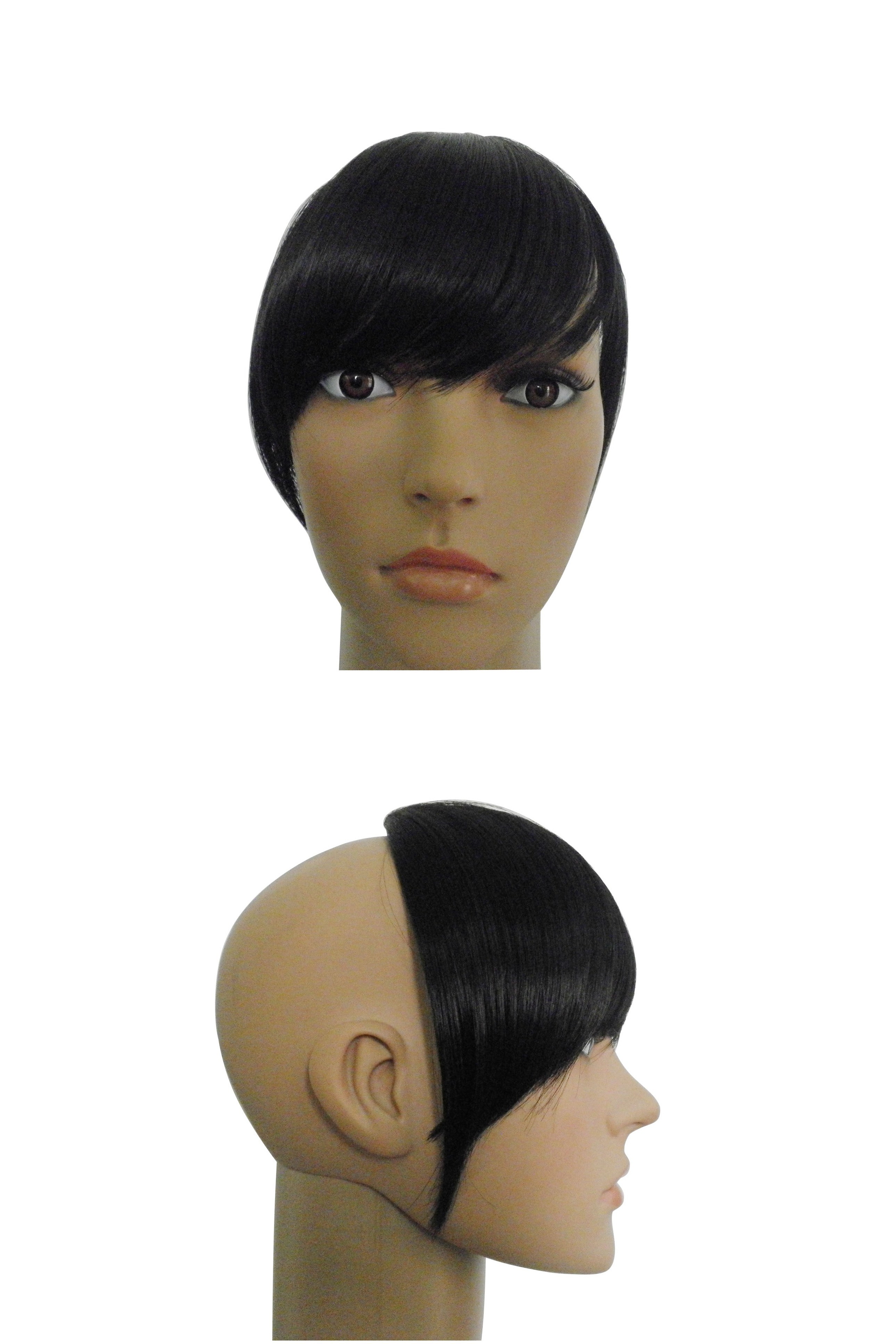 Synthetic Hair Straight Clip In Extension Fringe Bang Headbands Front Hair Bangs