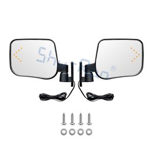 Quality Universal LED Rear View Mirror For Golf Cart Club Car, Ezgo, Yamaha wholesale