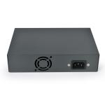full metal case 4 ports 100Mbps IEEE 802.3af/a standard 65W power backplane
