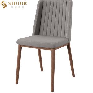 Quality SGS Metal Legs Modern Upholstered Dining Chairs wholesale