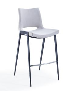 Quality PU Elastic Modern Vintage Metal 75cm High Bar Stool Chair wholesale