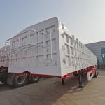 Semi Trailer Cargo Transport Truck With Customized Side Wall Height