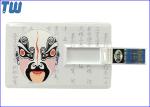 Plastic Credit Card USB3.0 Flash Drive Full Color Digital Printing