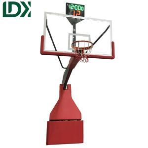 Quality Tempered Glass Basketball Hoop Backboard Hydraulic Match Basketball System wholesale
