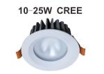Energy - Saving 80Ra LED Recessed Downlight For Museum / Library 45 Degree Beam