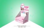 350GSM Artpaper Shaver Countertop Display Box SGS Easy assembly