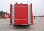 Heavy Duty 6x4 Drive Six Seats Water Tanker Fire Truck Flattop Four Door Length