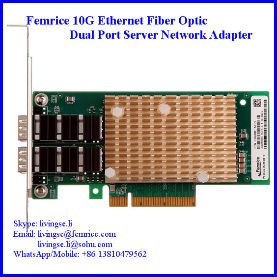 10G Dual Port Server Application NIC Lan Card Lan Adapter