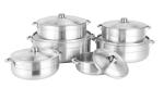 New Design wholesale 12 pieces non-stick cookware sets aluminum cooking pot of