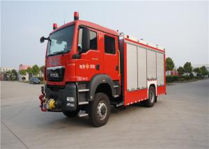 Quality 4x2 Drive Fire And Rescue Vehicles, Approach Angle 19° Motorized Fire Truck wholesale