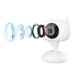 Wireless Surveillance Camera Baby Monitor Smart Tracking Wifi Two Way Baby