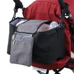 2 in 1 Detachable Baby Stroller Organizer Bag