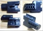 Black Automotive Plastic Injection Molding Banana Gate Type 2344 Mold Material