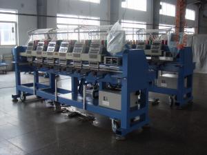 Quality Multi Color 6 Heads Tubular Embroidery Machine With Largest Hoop wholesale