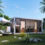 Steel Structure Detachable Container House Bending Steel Plate Tiny House
