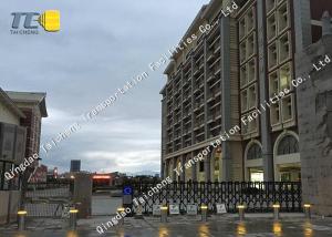 Quality Retractable Electric Parking Bollards Safety Vehicle Access Control 220 Vac wholesale