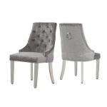 Qiancheng Velvet Modern Dining Chair