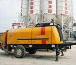 Automatic Hydraulic Diesel Engine Sany Used Stationary Concrete Pump Trailer