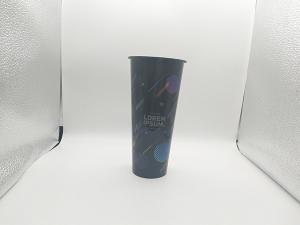 Quality Promotional Plastic Coffee Cups Dia 90*Height 177mm Size UV Printing wholesale