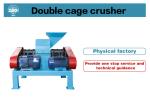 500-8000Kg / Hour Urea Crusher Stainless Steel Material Fertilizer Production