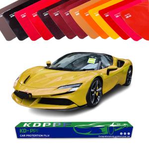 Quality Car Body Color Change TPU Film Gloss / Matte Self Healing Anti Stain Color PPF Car Wrap Film wholesale