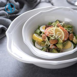 Quality Thick Glaze A Grade Porcelain Bowls For Salad Steak wholesale
